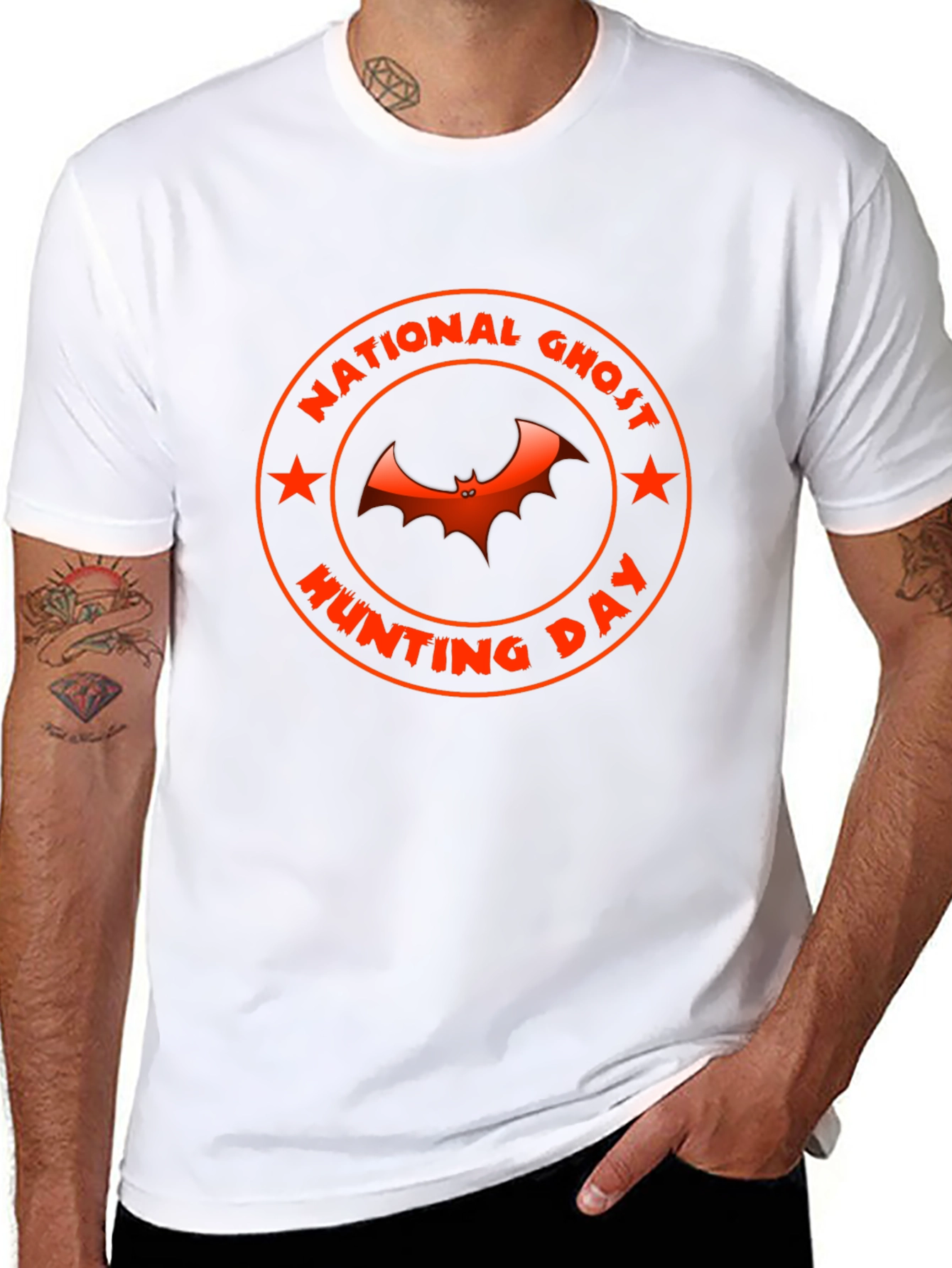 National Ghost Hunting Day Graphic Tee
