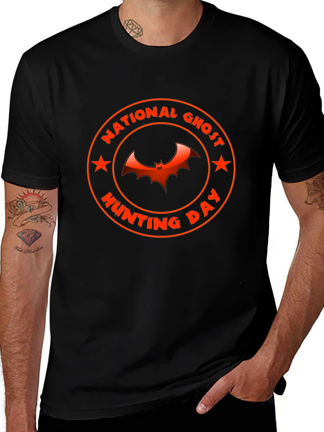 National Ghost Hunting Day Graphic Tee