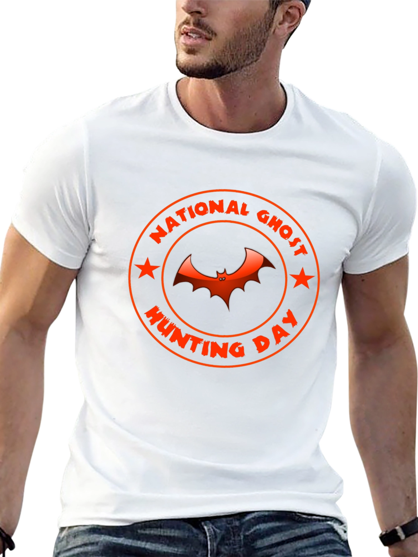 National Ghost Hunting Day Graphic Tee