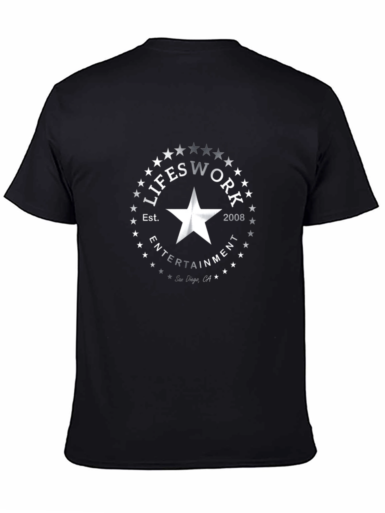 Lifes Work Entertainment Black T-Shirt