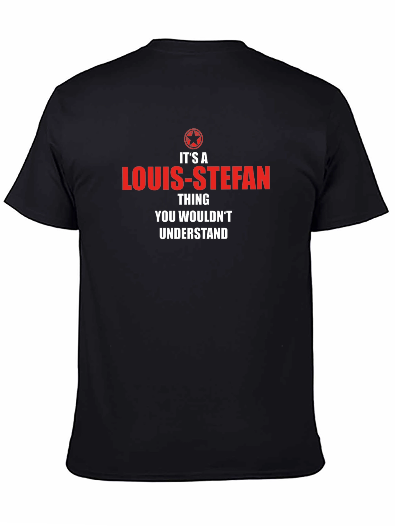 Its a LOUIS-STEFAN Thing - Unisex Black Tee