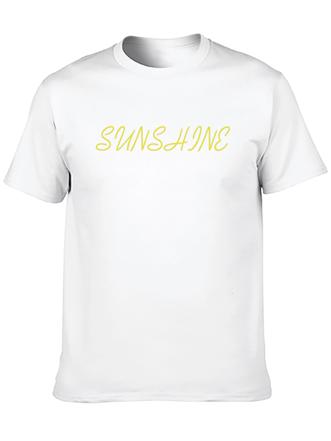 Sunshine Graphic Black T-Shirt