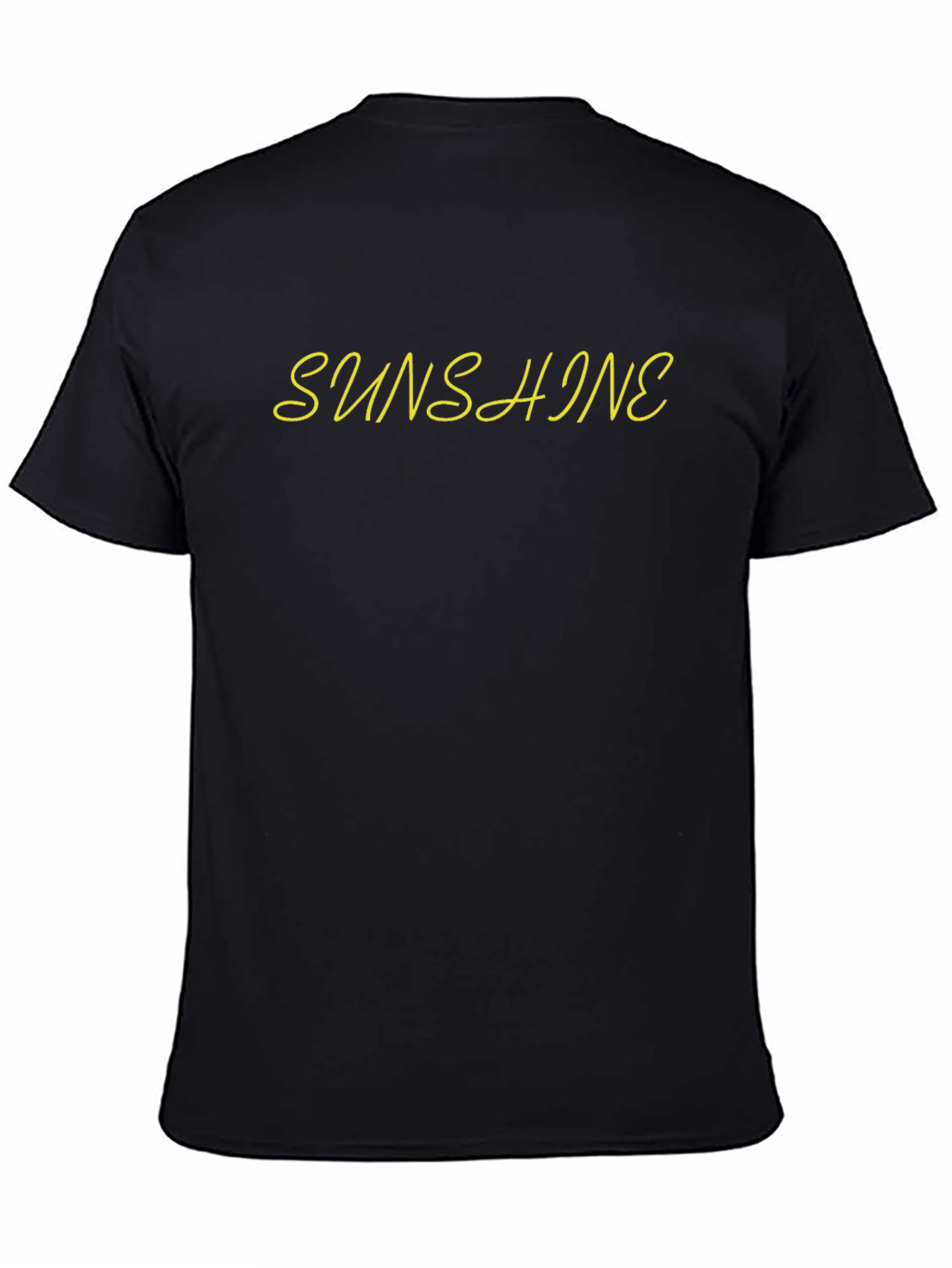 Sunshine Graphic Black T-Shirt