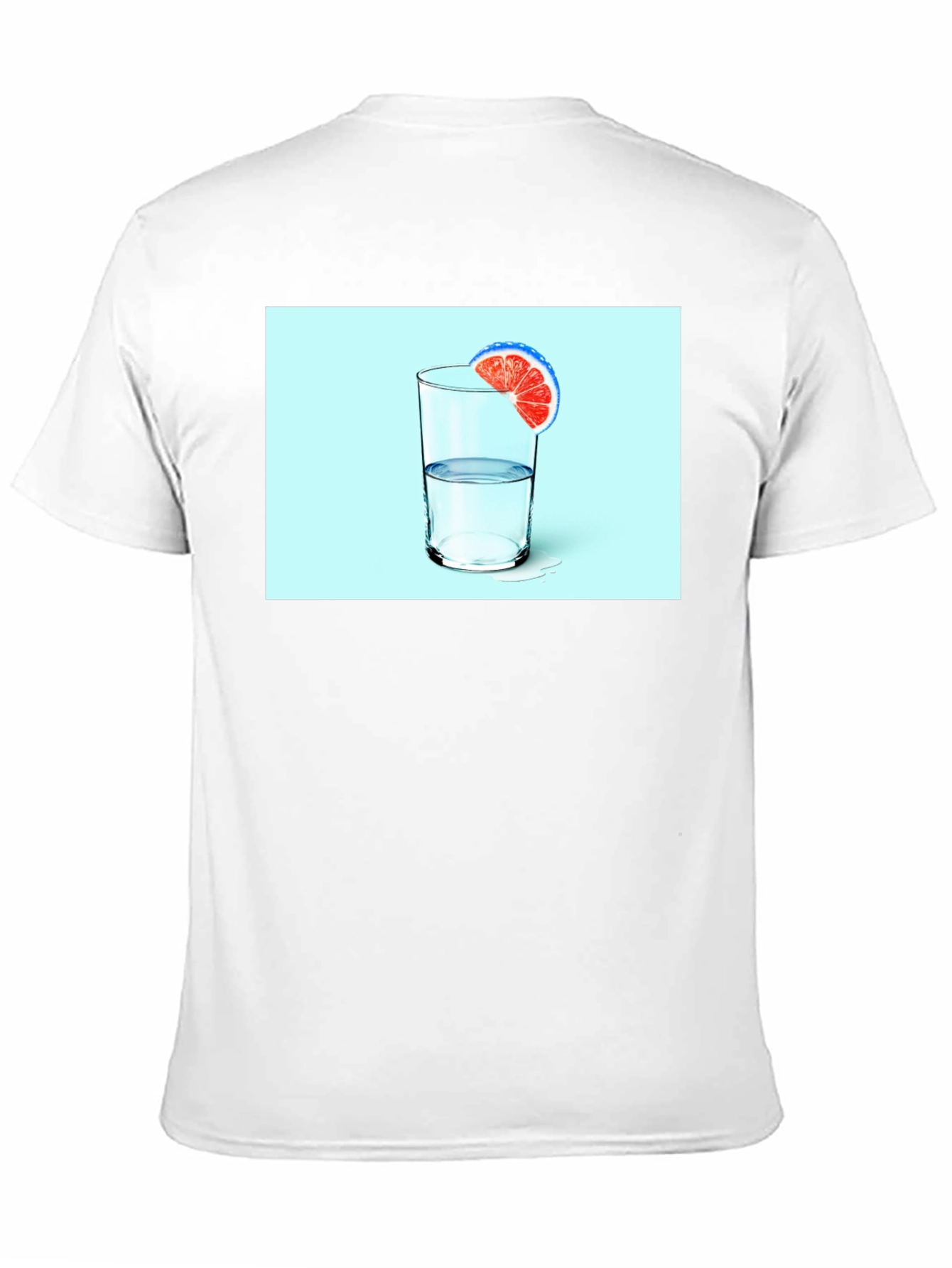 Citrus Water Graphic Tee - Refreshing Design