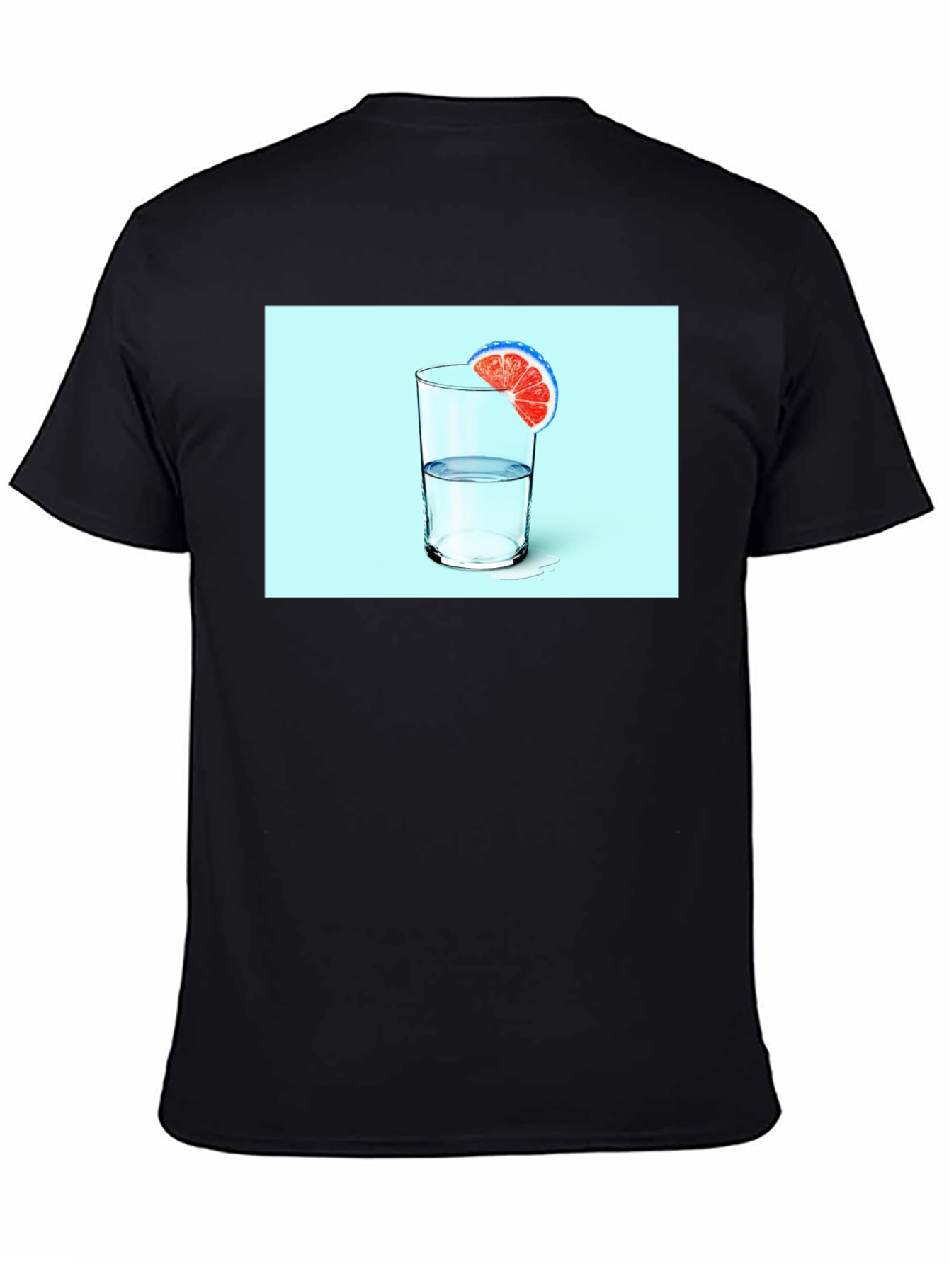 Citrus Water Graphic Tee - Refreshing Design