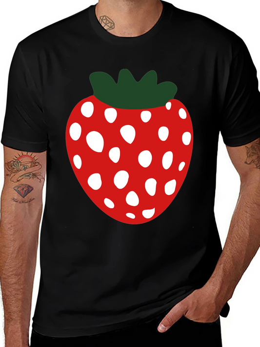 Strawberry Graphic Tee - Fun & Stylish