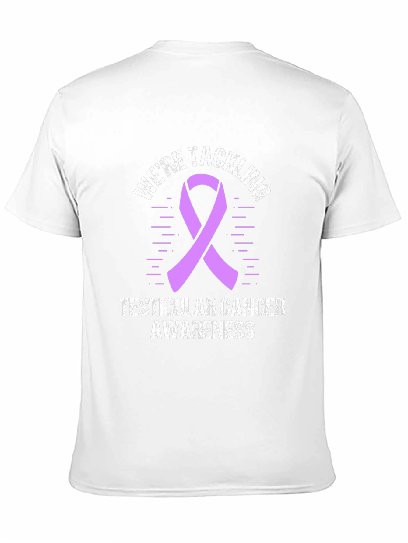 Testicular Cancer Awareness Ribbon T-Shirt