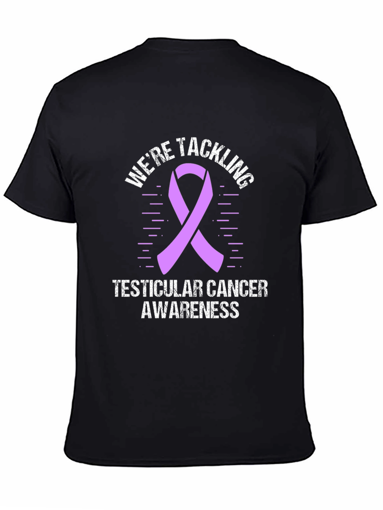 Testicular Cancer Awareness Ribbon T-Shirt