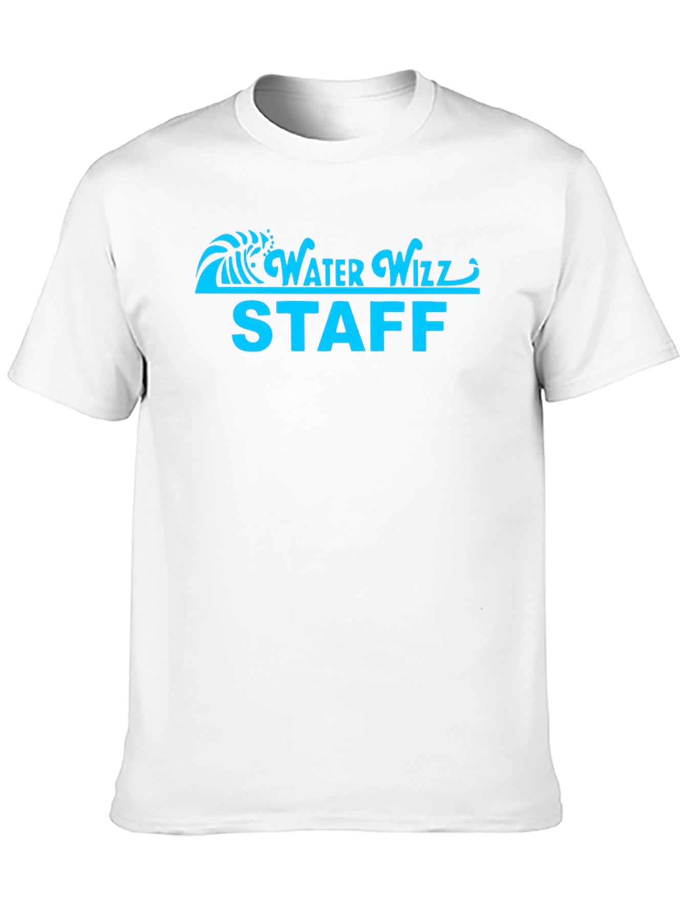 Water Wizz Staff Black T-Shirt