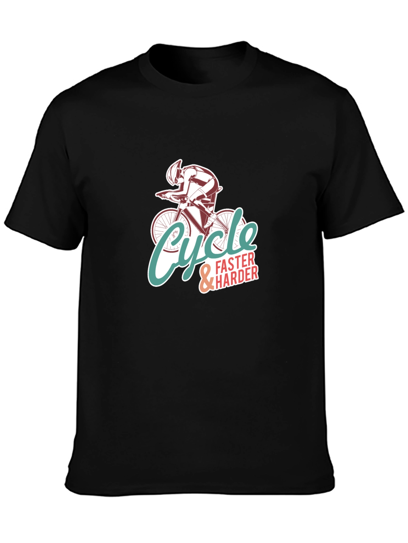 Cycle Faster & Harder Graphic T-Shirt