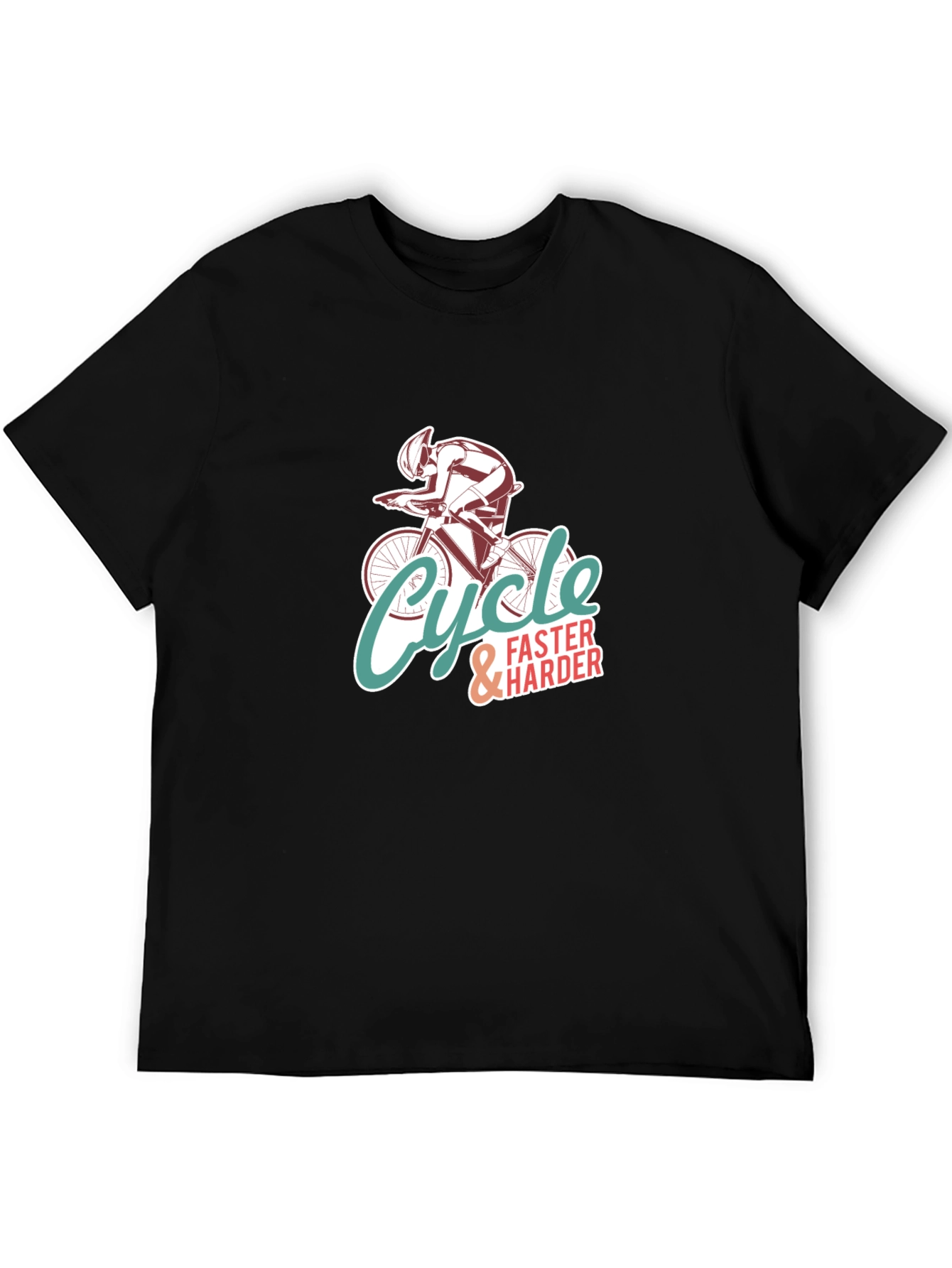 Cycle Faster & Harder Graphic T-Shirt