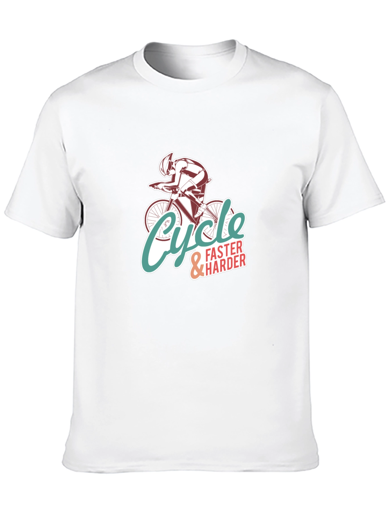 Cycle Faster & Harder Graphic T-Shirt
