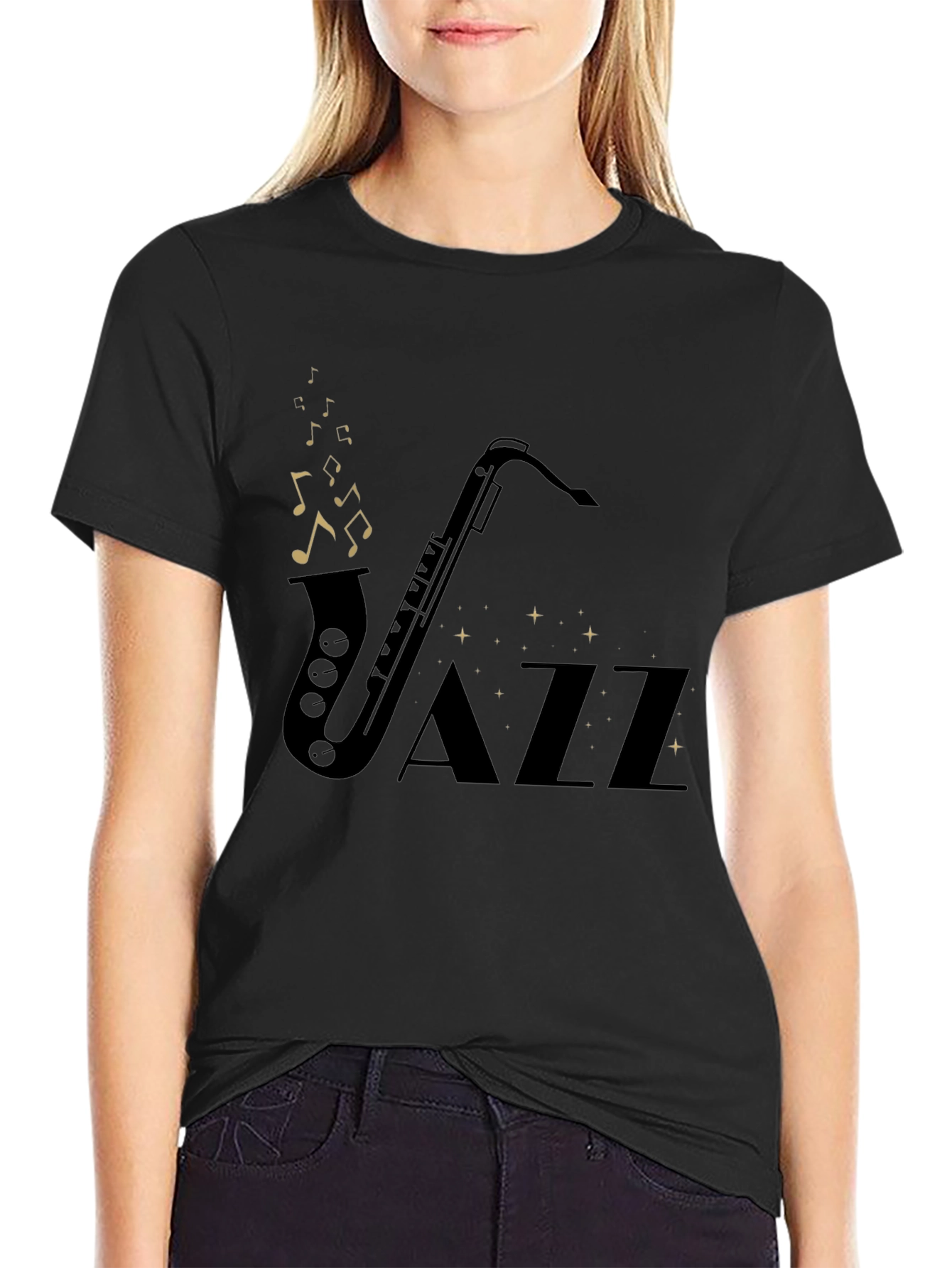 Jazz Saxophone T-Shirt - Musical Style