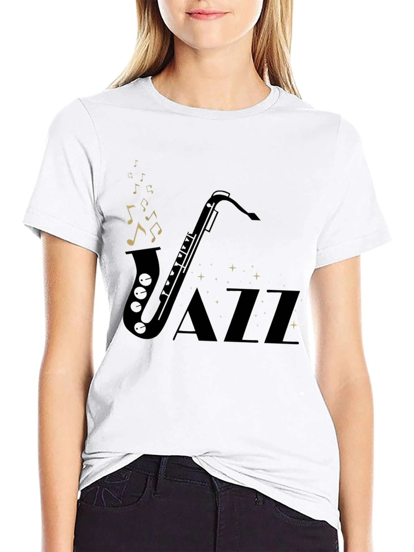 Jazz Saxophone T-Shirt - Musical Style
