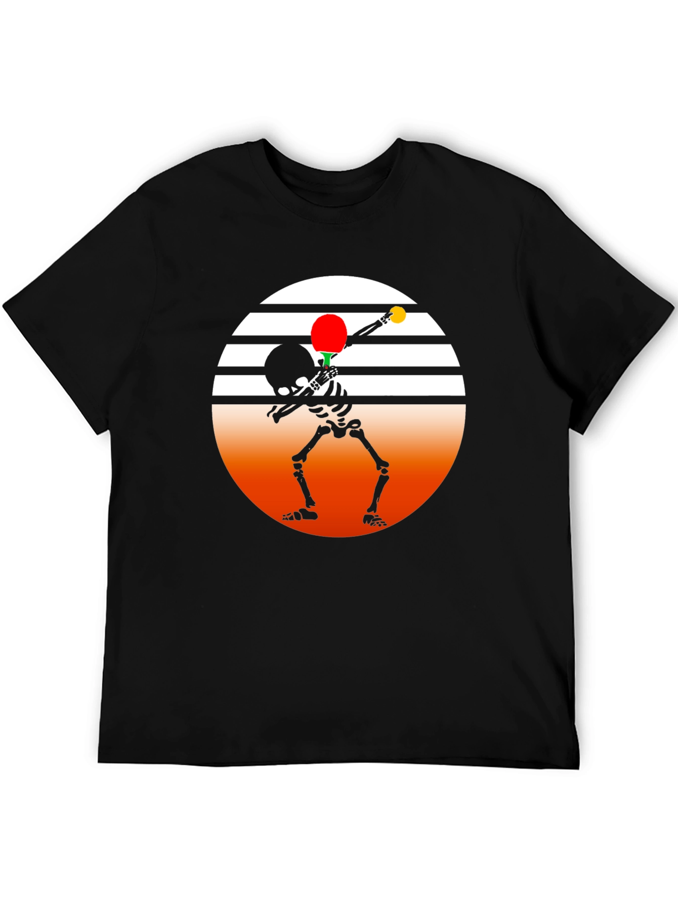 Skeleton Dab Ping Pong T-Shirt