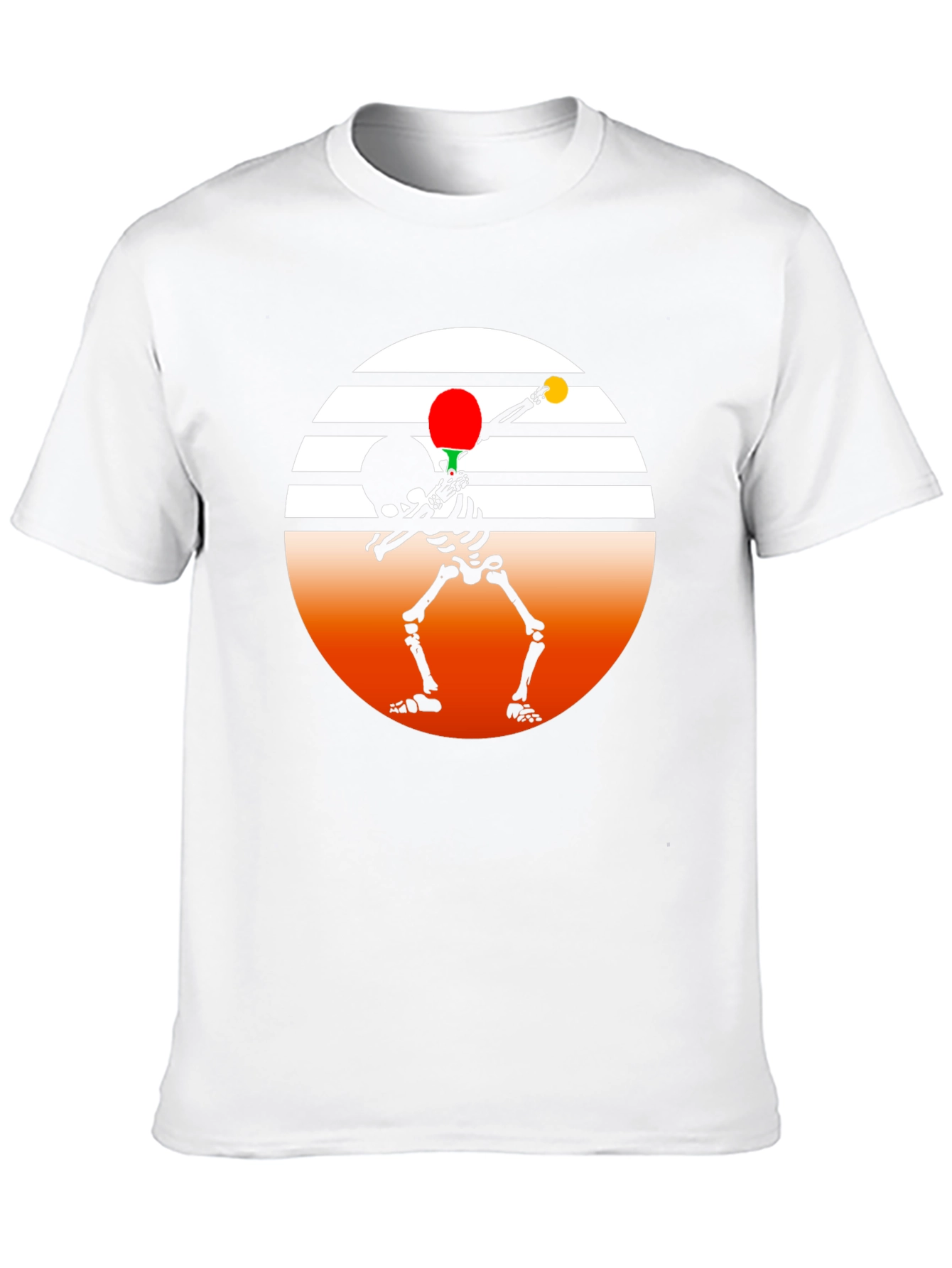 Skeleton Dab Ping Pong T-Shirt