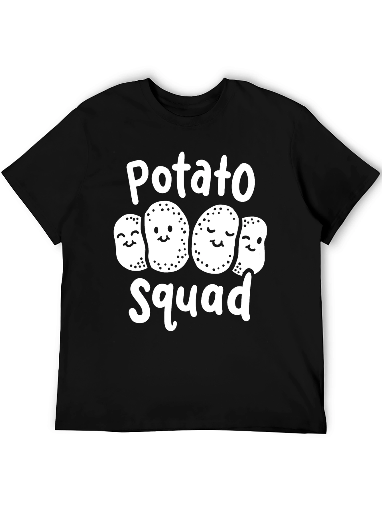 Potato Squad Funny Graphic T-Shirt
