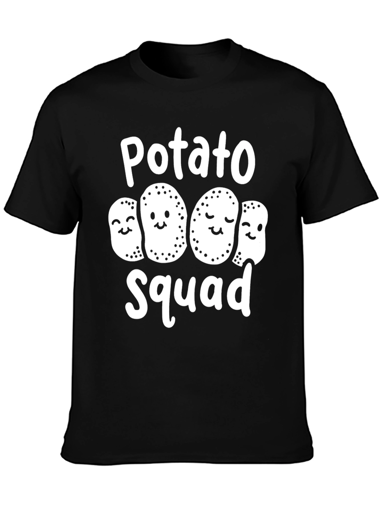 Potato Squad Funny Graphic T-Shirt