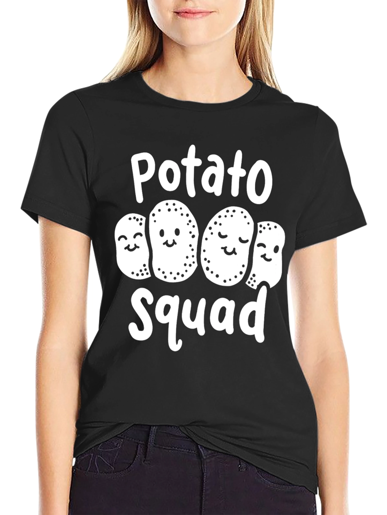 Potato Squad Funny Graphic T-Shirt