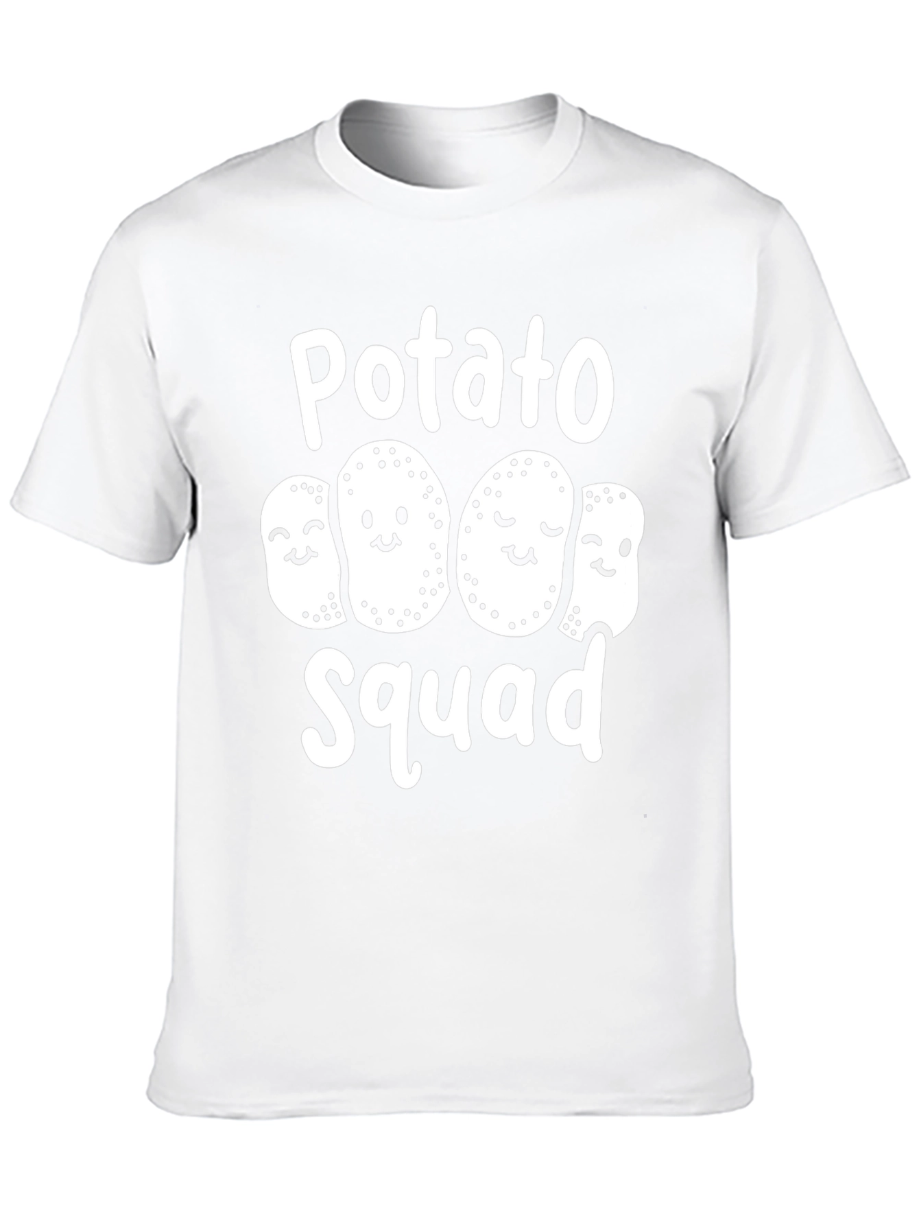 Potato Squad Funny Graphic T-Shirt
