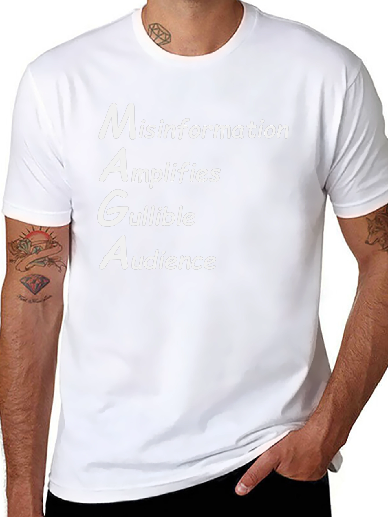 MAGA Misinformation T-Shirt - Political Statement Tee