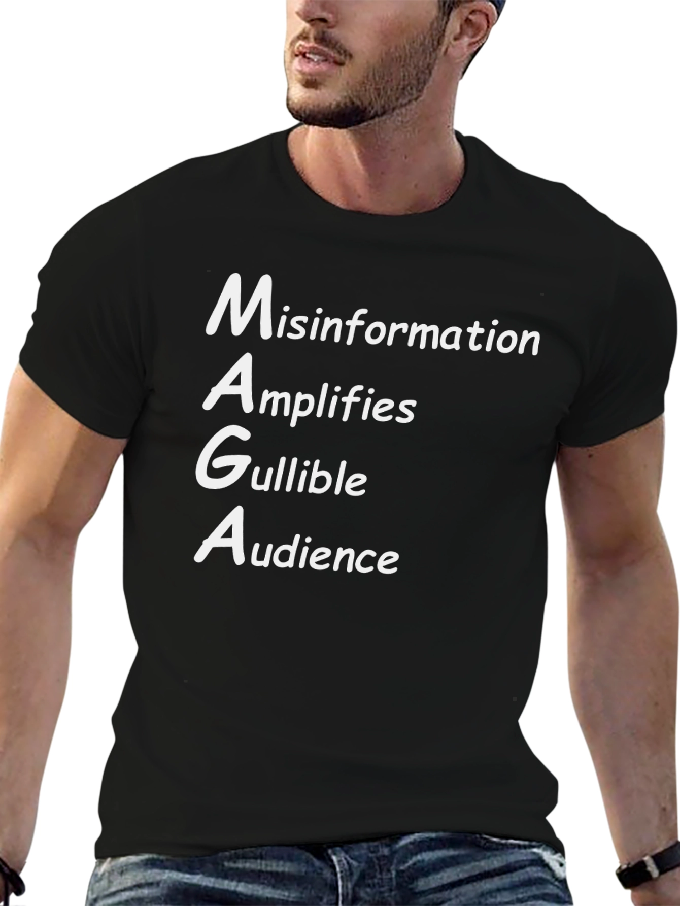 MAGA Misinformation T-Shirt - Political Statement Tee