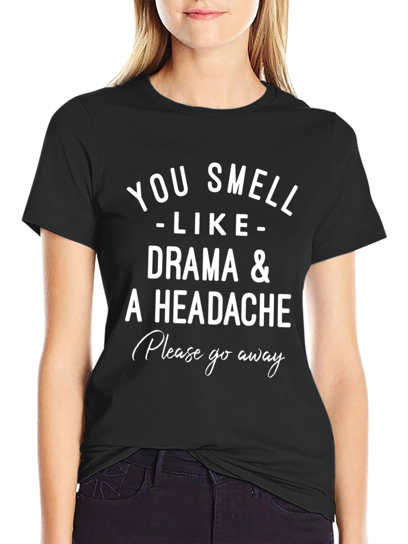 Drama Headache Graphic Tee - Humor T-Shirt
