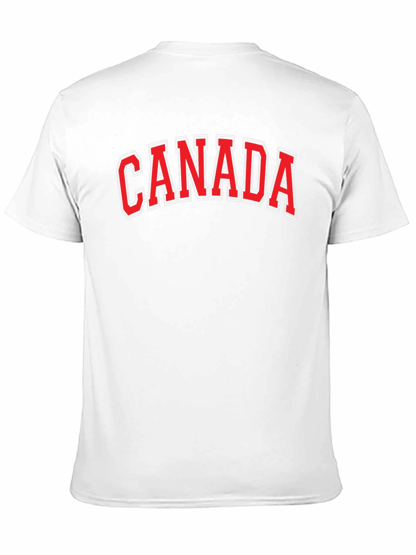 Canada Tee - Black Cotton Graphic T-Shirt