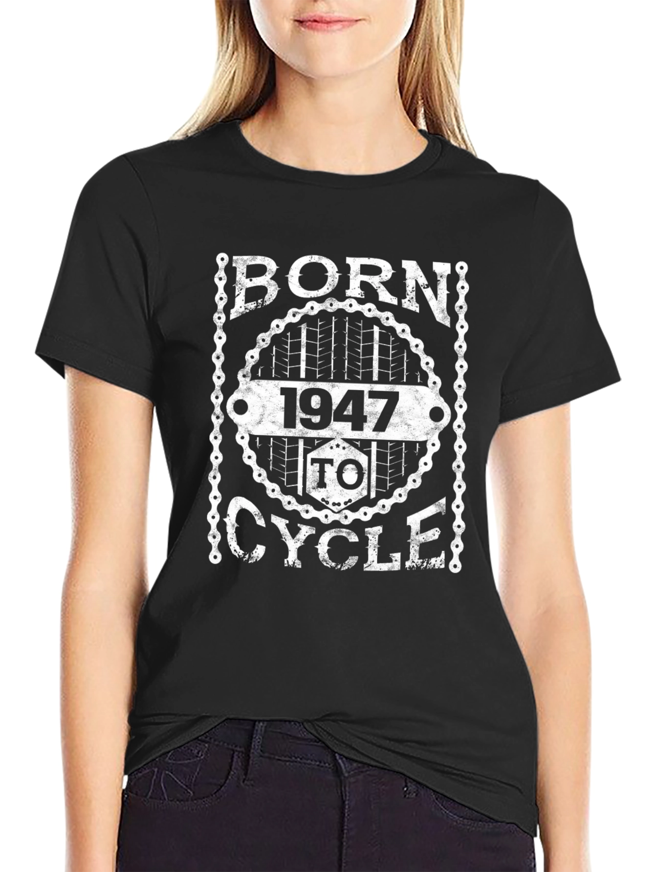 Born 1947 to Cycle Graphic Tee