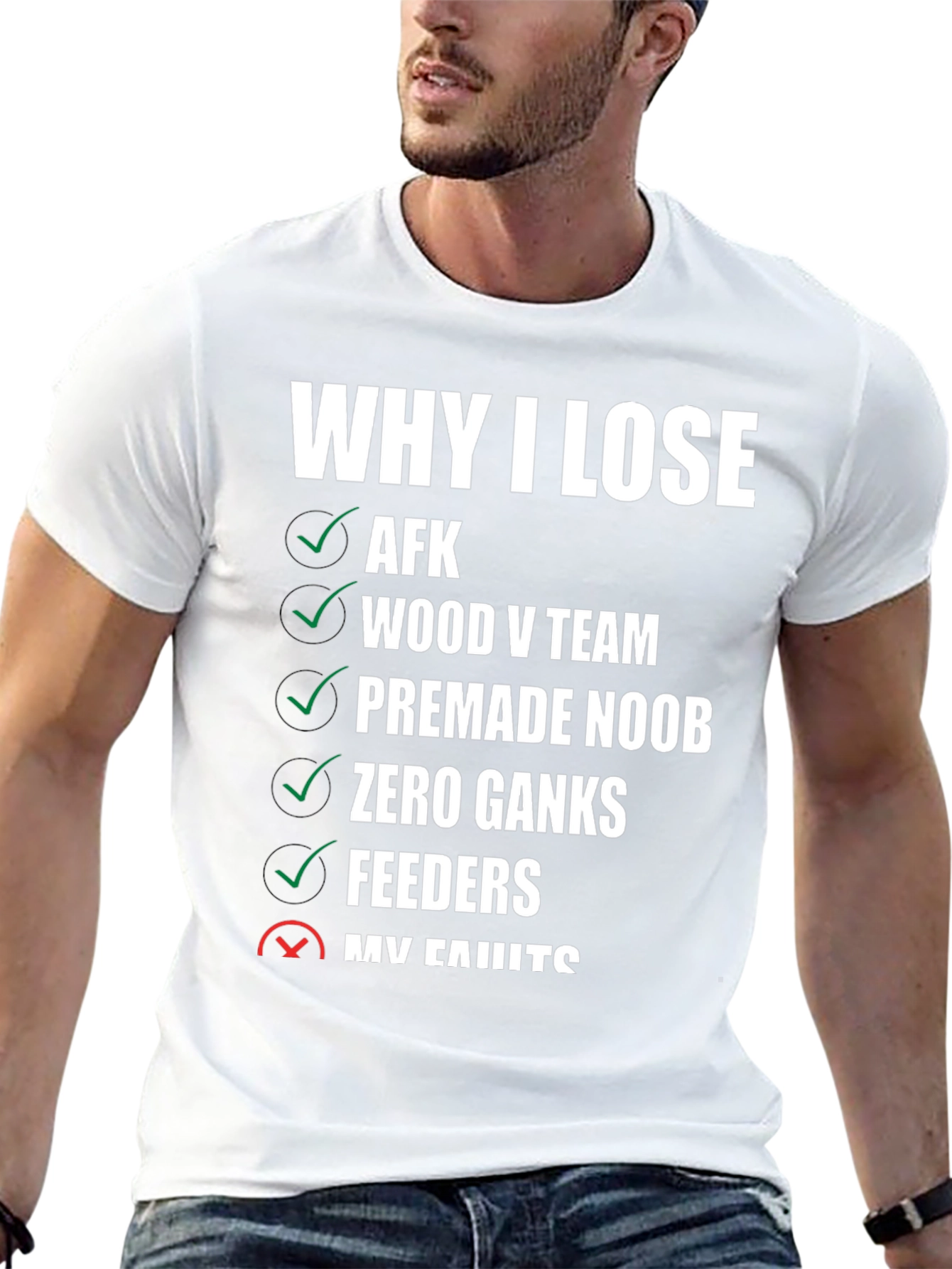 Gamer T-Shirt: Why I Lose