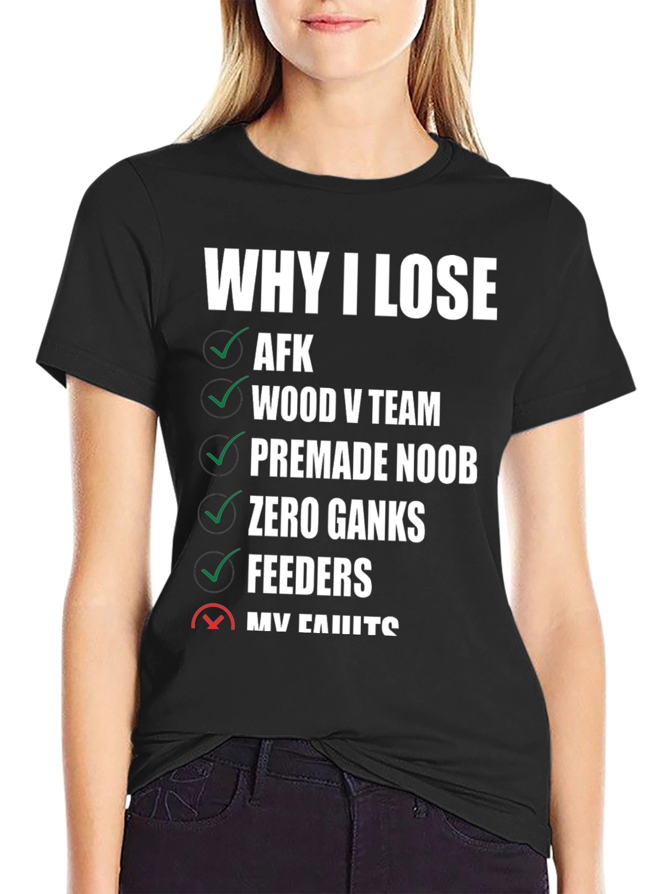 Gamer T-Shirt: Why I Lose