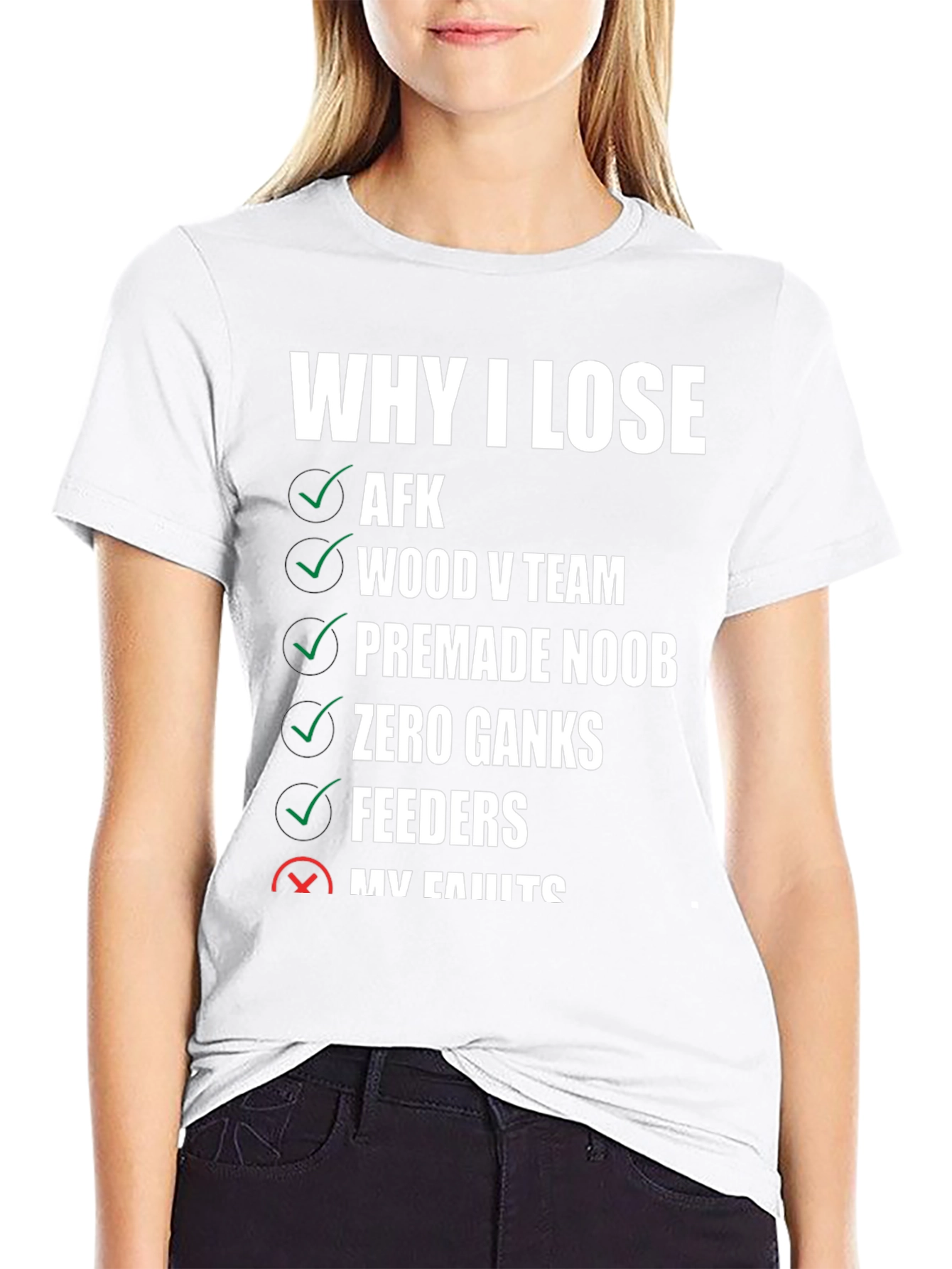 Gamer T-Shirt: Why I Lose