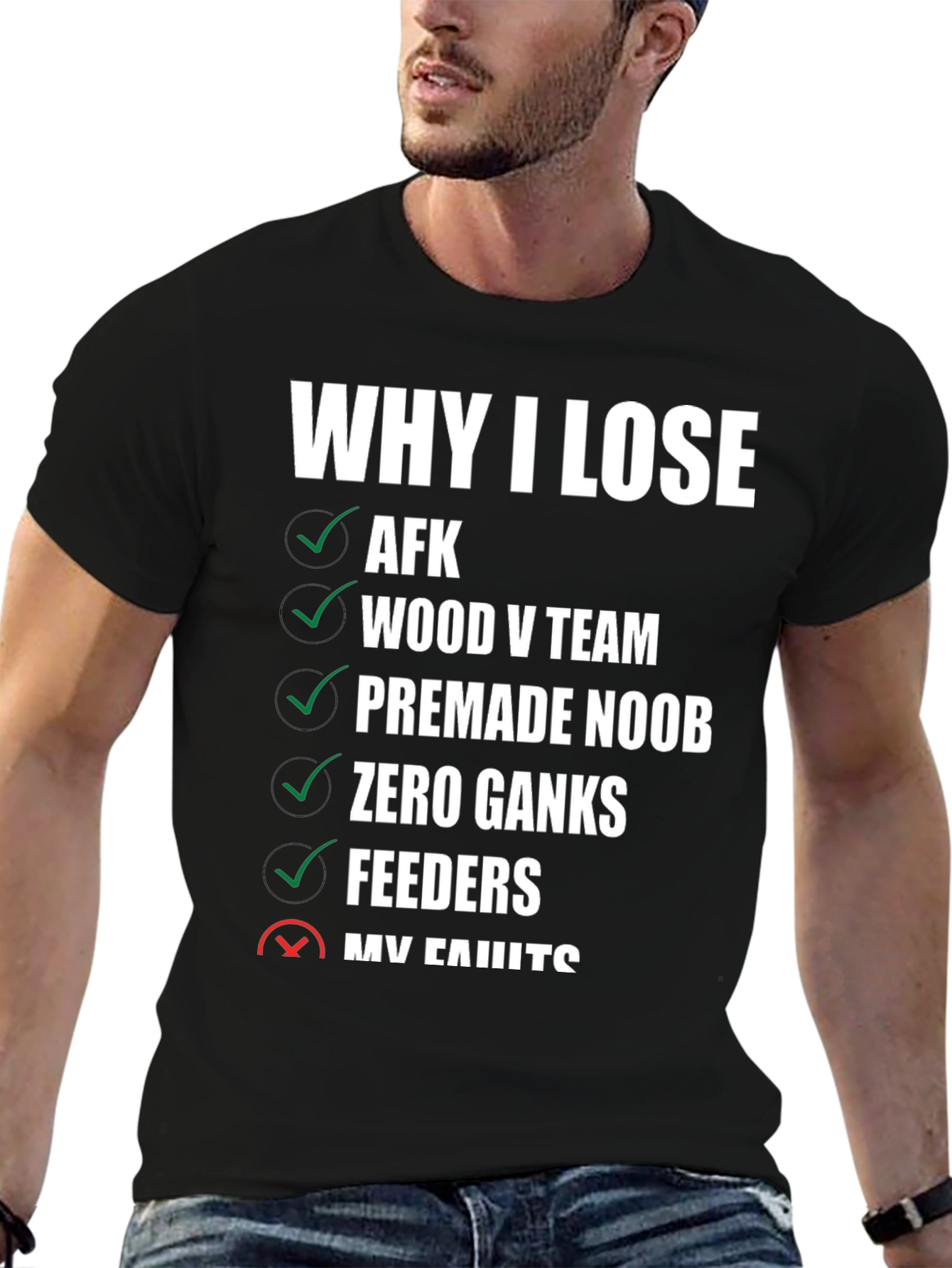 Gamer T-Shirt: Why I Lose
