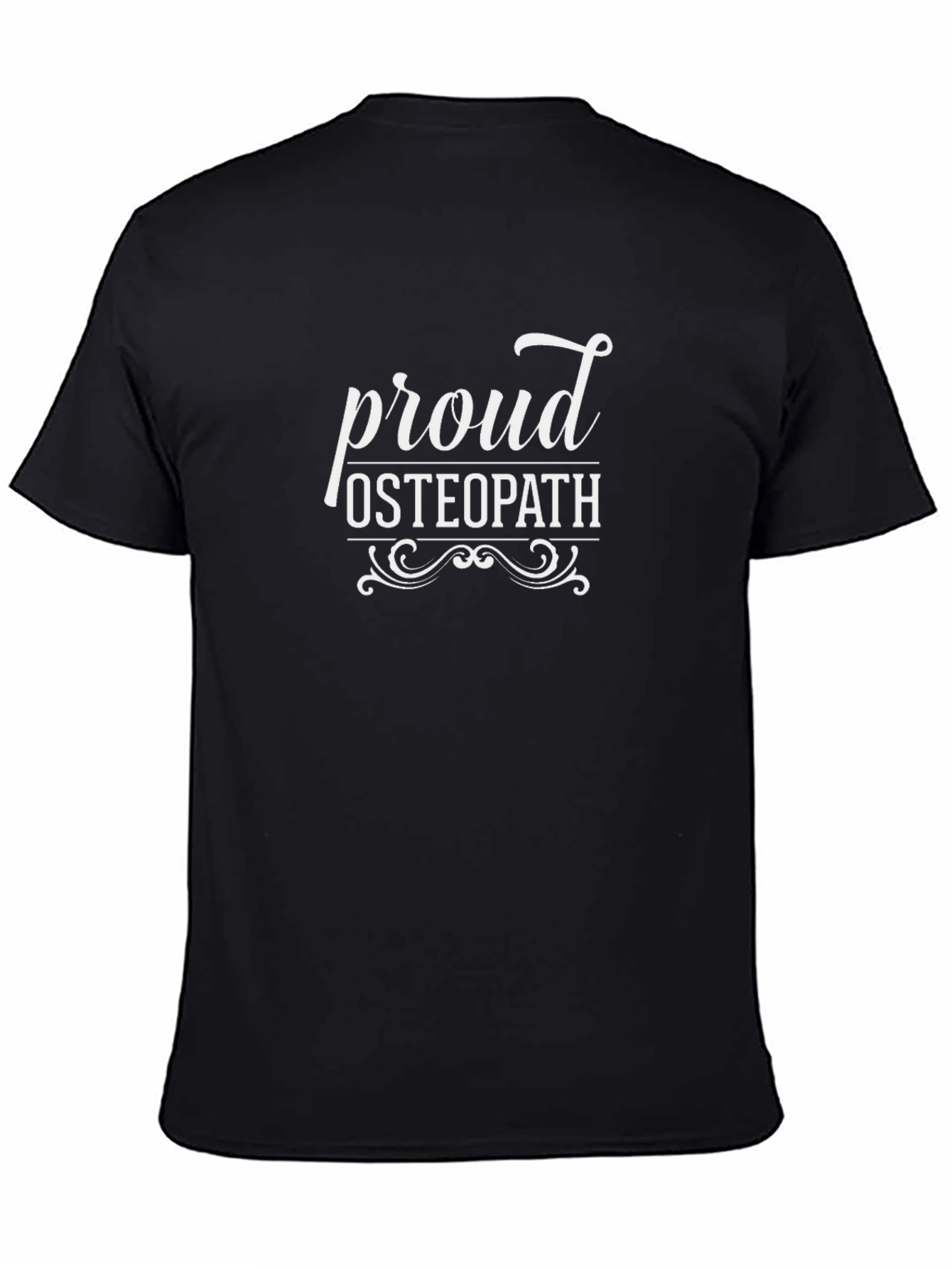 Proud Osteopath Black T-Shirt