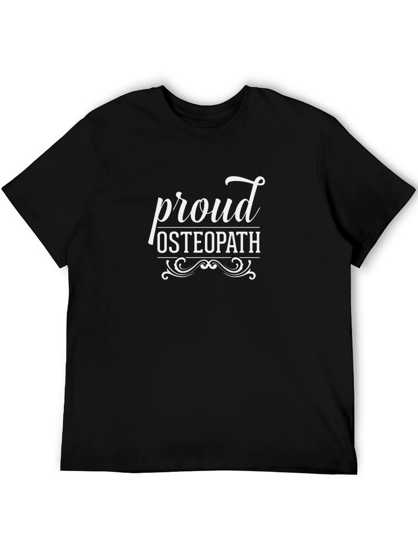 Proud Osteopath Black T-Shirt