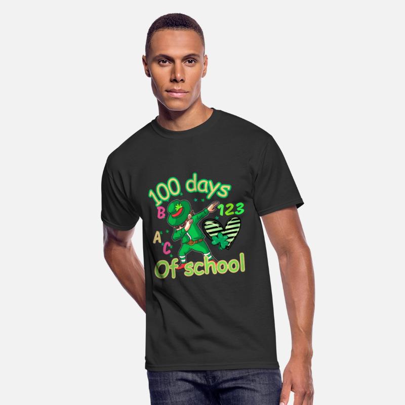 100 days of school kids shamrock dubbing