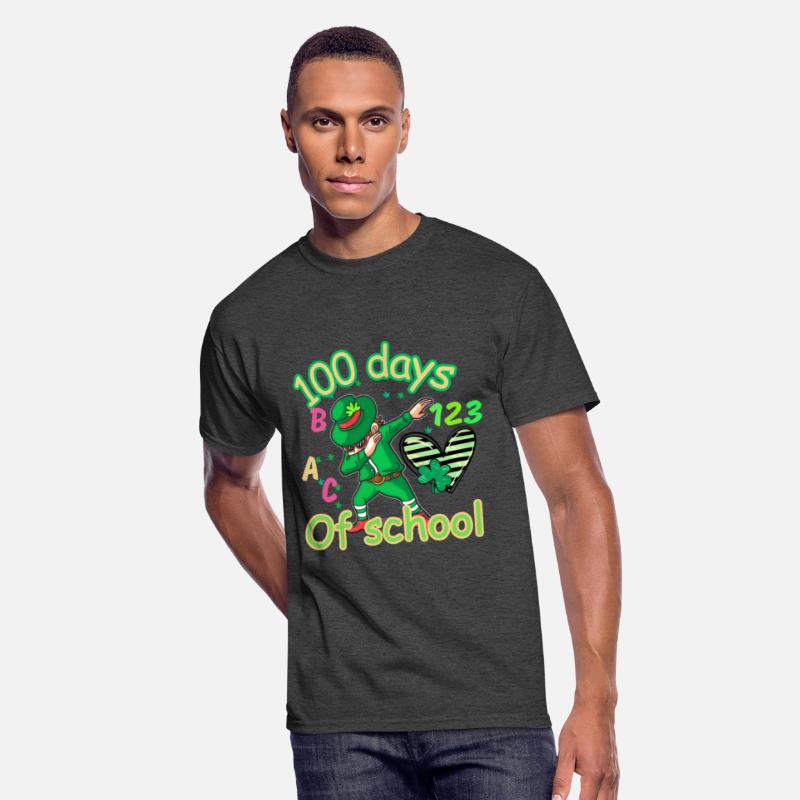 100 days of school kids shamrock dubbing