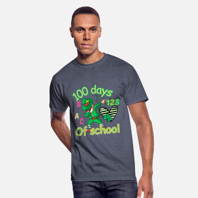 100 days of school kids shamrock dubbing