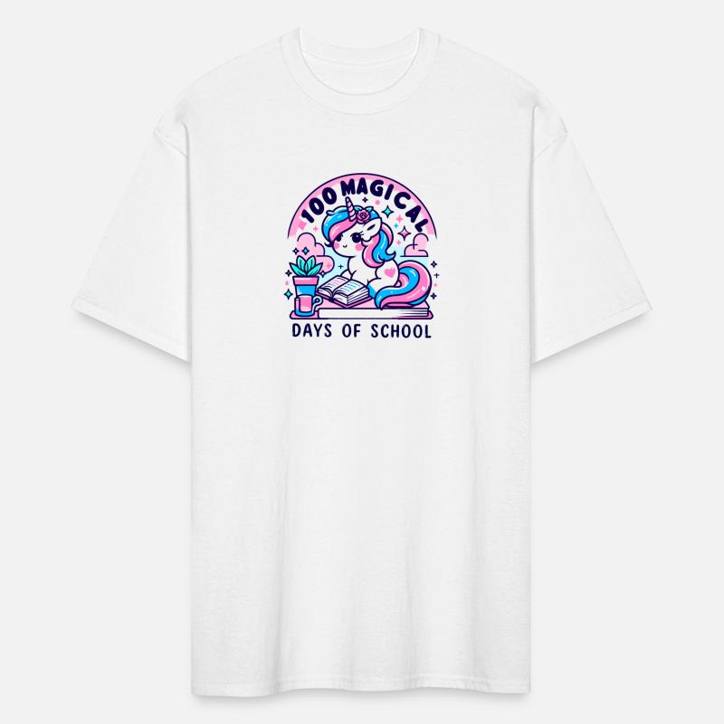 100 Magical Days Of School Pastel Cute Unicorn