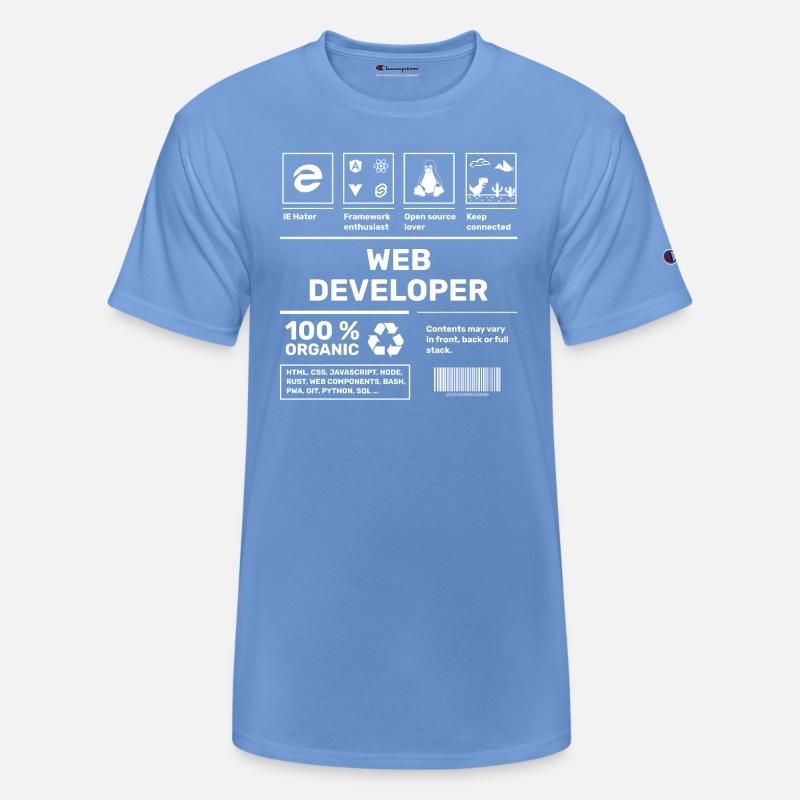 100% Organic Web Developer