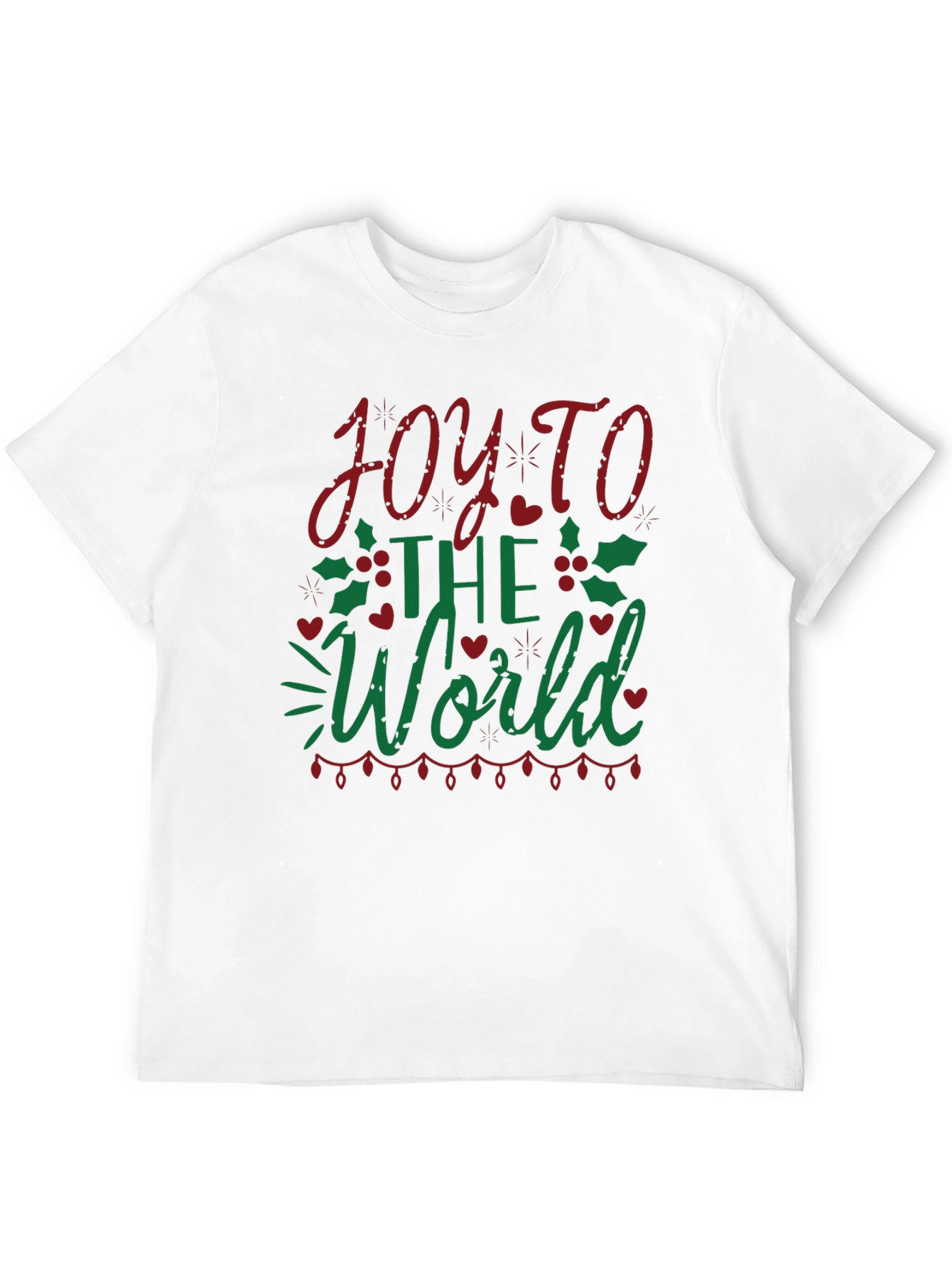 Joy to the World Christmas Graphic Tee