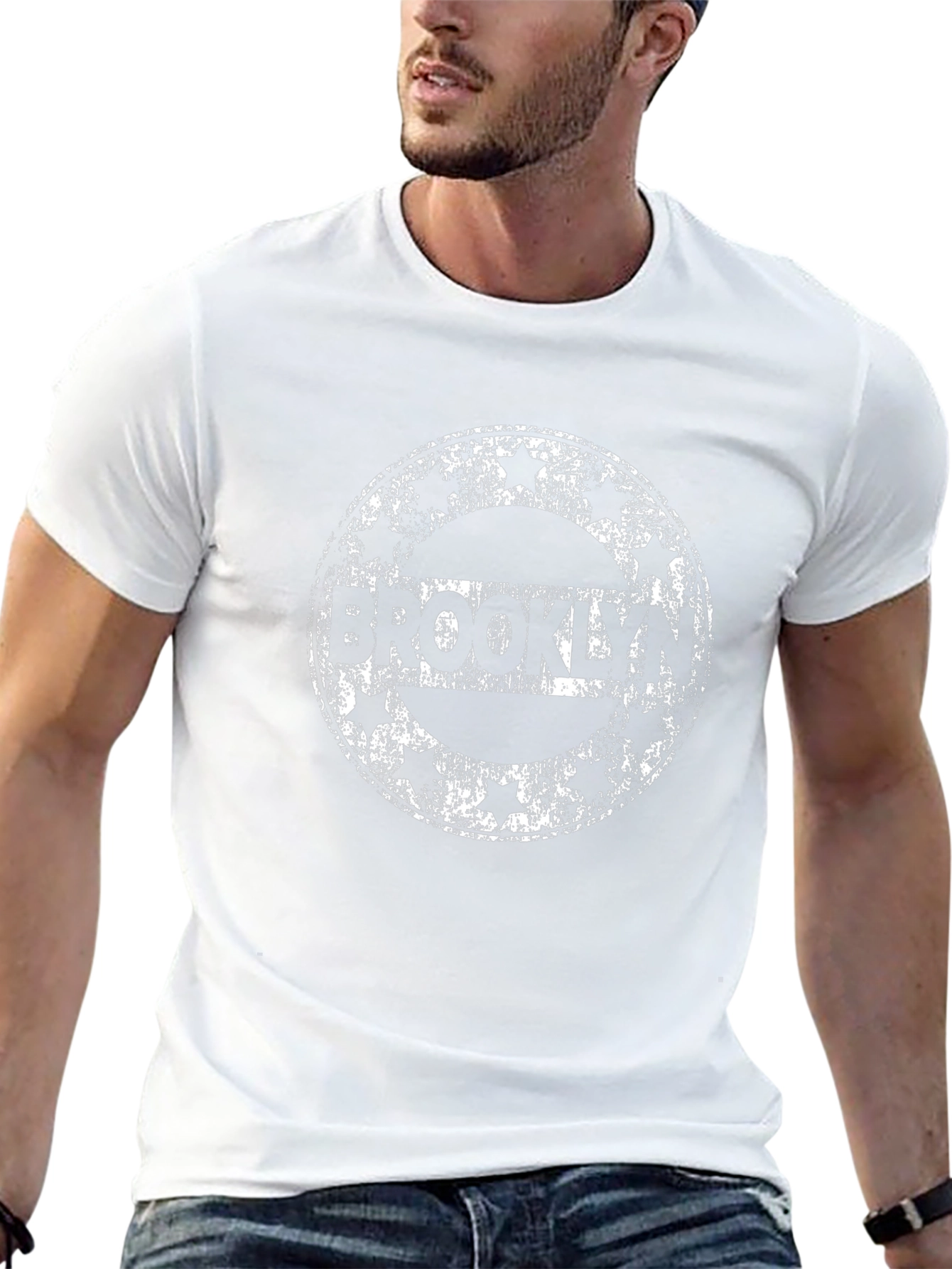 Brooklyn Stamp Black T-Shirt