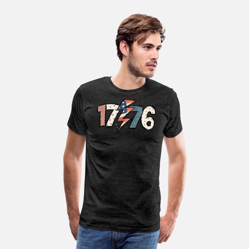 1776 Retro American Independence Tee