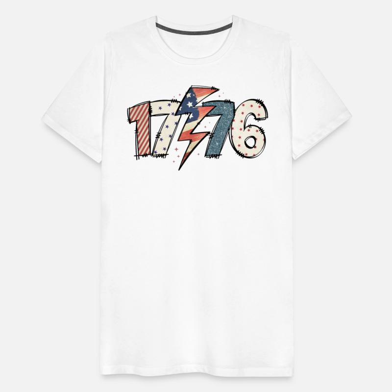 1776 Retro American Independence Tee