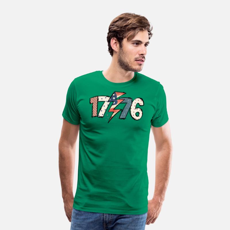 1776 Retro American Independence Tee