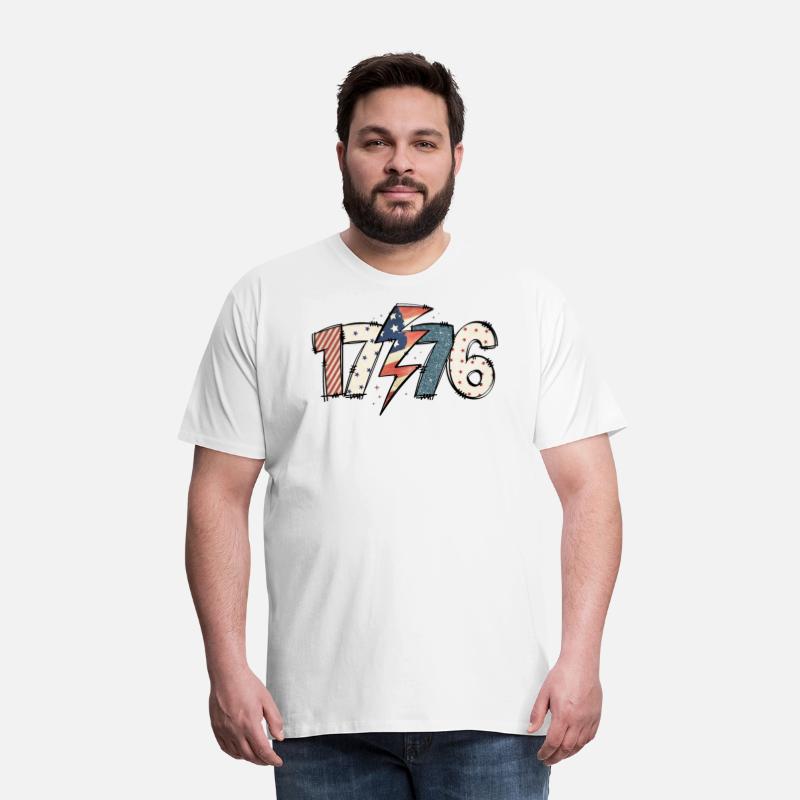 1776 Retro American Independence Tee