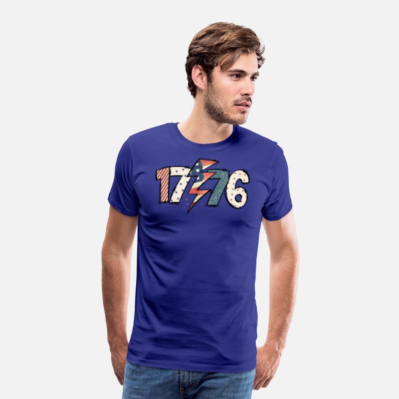 1776 Retro American Independence Tee