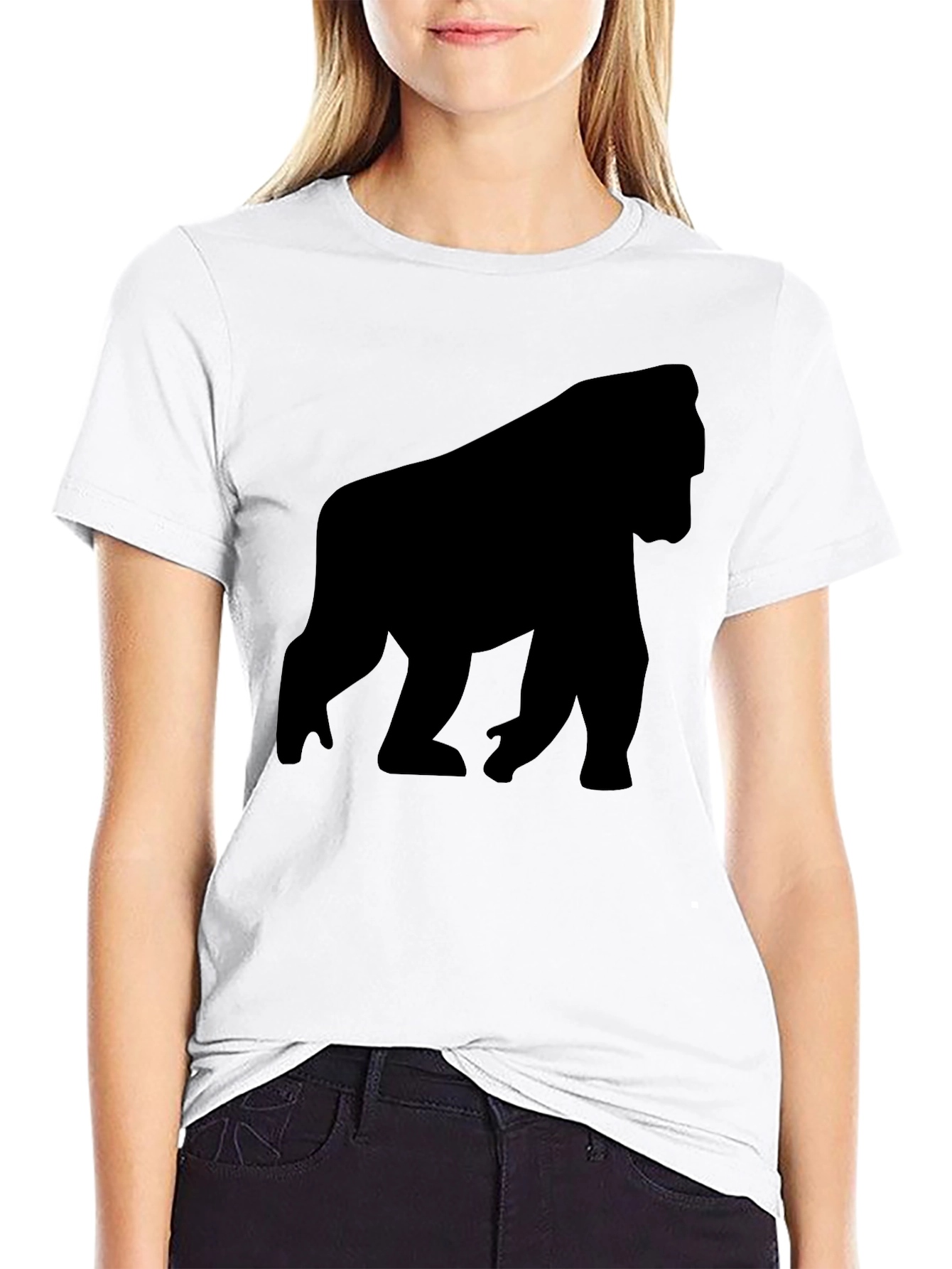 Gorilla Graphic Black T-Shirt