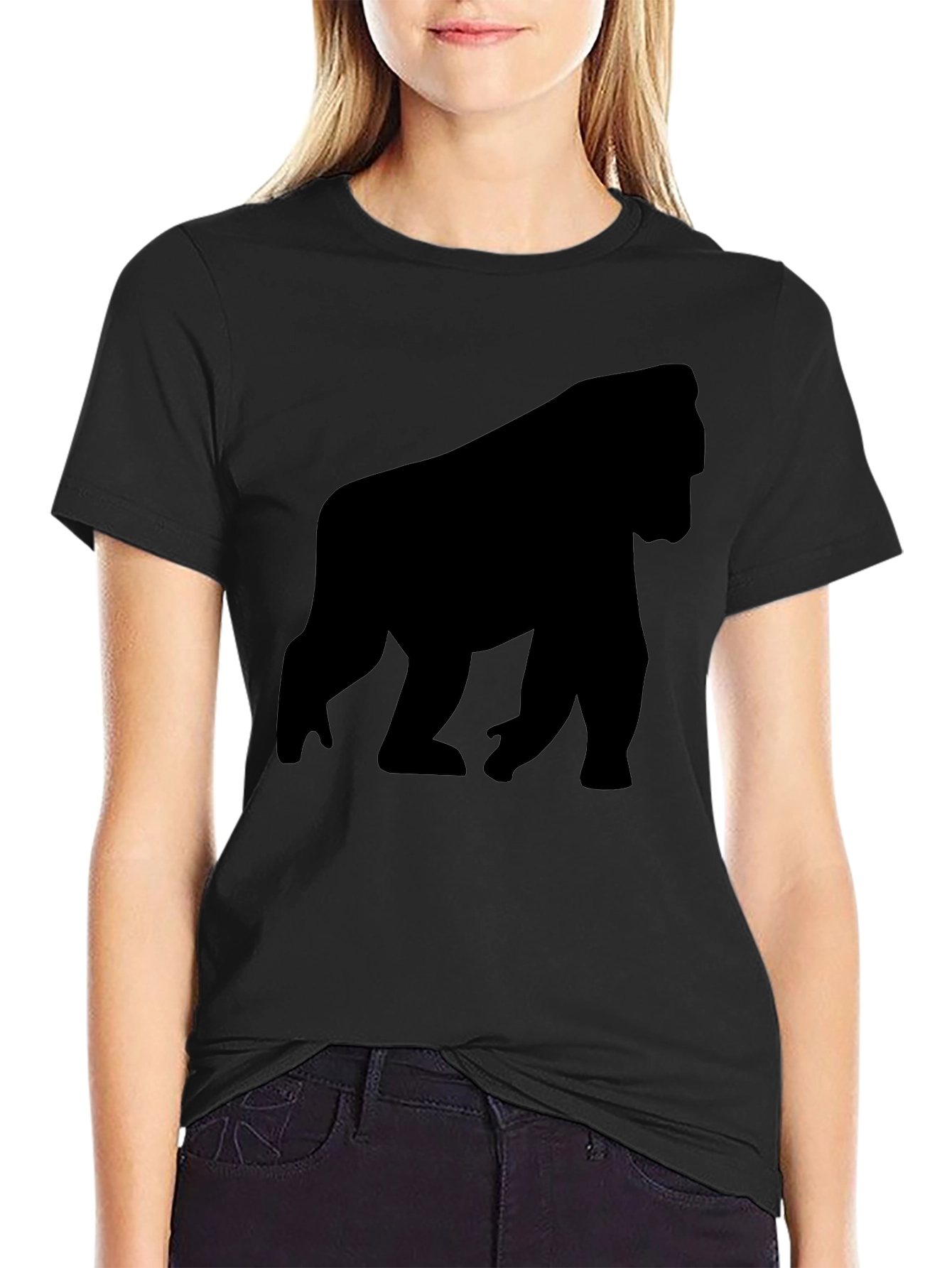 Gorilla Graphic Black T-Shirt