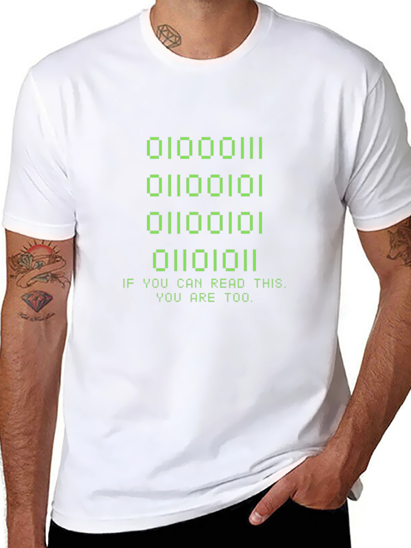 Binary Code T-Shirt - If You Can Read This...